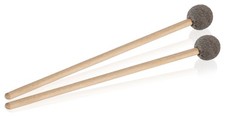 Paire Baguettes Maillet Xylophone Carillon Percussion 20mm Tête en Feutre 22 cm