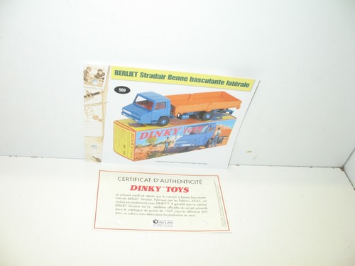 Fiche certif dinky toys - certif.,
