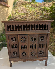 Meuble ancien pour poupées Lit clos  Breton XIX siècle