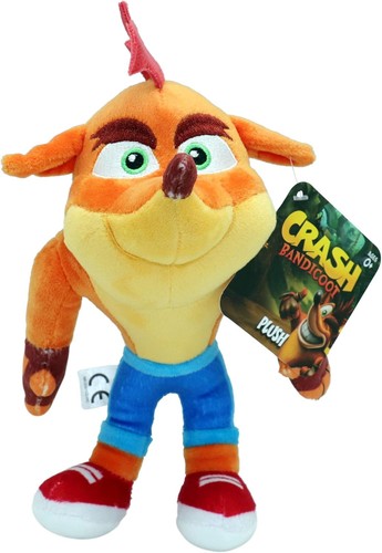 Bandai crash bandicoot peluche - crash,