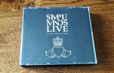 Coffret 2 CD Simple Minds "Live In The City Of Light" / Virgin CDSM 1 / UK 1987