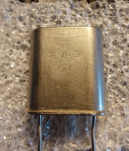 Cristal oscillateur