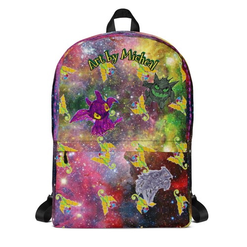 Dragons space print - in,