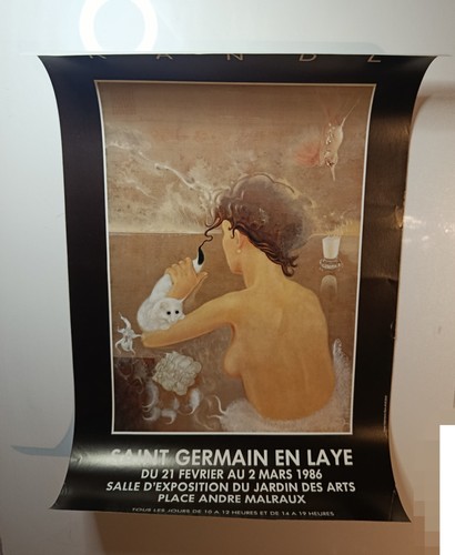 Affiche lucas kandl - affiche, 1986.