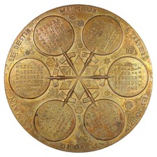 France médaille calendrier - médaille,