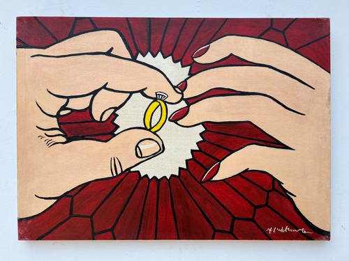 Tableau acrylique roy - tableau,