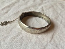 BRACELET JONC ARGENT ANCIEN