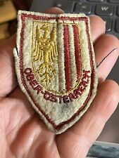 ANCIEN ECUSSON TISSU VILLE OBERÖSTERREICH AUTRICHE AUSTRIA VINTAGE PATCH