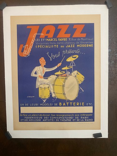 Affiche ancienne originale - affiche,