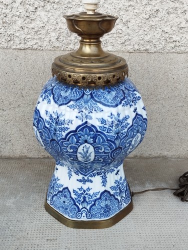 Ancienne lampe ceramique boch - lampe,