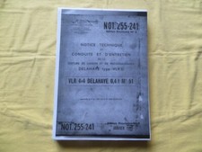 DELAHAYE type VLR D - notice