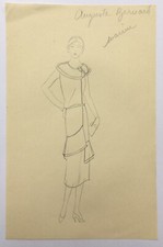 Dessin Original Art Déco