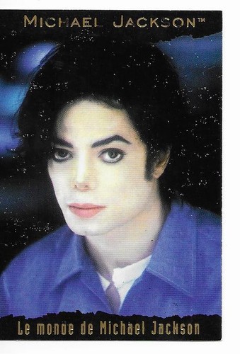 Carte panini michael jackson - carte,