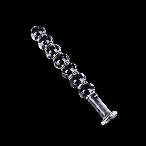 Butt plug anal - verre, cristal