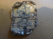 sachet ration militaire us ww2 / miles laboraties