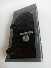 Playmobil 3269 mur porte serrure du Château du dragon rouge chevalier Novelmore