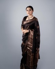 Bollywood Sari Mariage Femme Vêtement Fête Indien Chemisier Pakistanais Designer