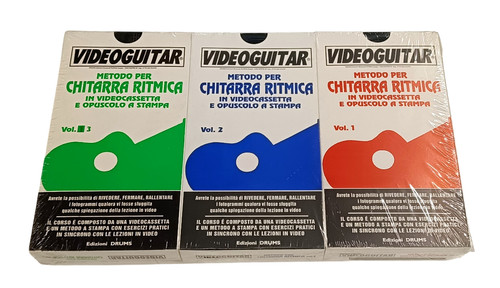 Guitare vidéo vhs - vhs, méthode