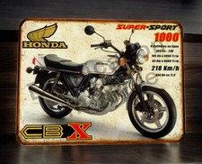 Plaque métal honda cbx 1000 - plaque,