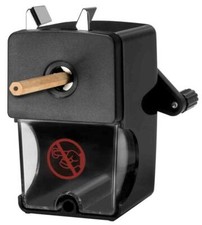 [Ref:E-14216 00] WESTCOTT Machine à tailler, manuelle, 1 trou, noir