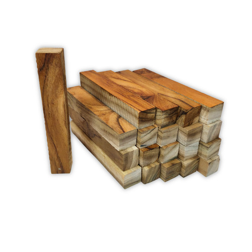 Teak pen blanks project - pen,