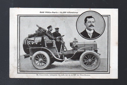 Cpa automobile raid - automobile,