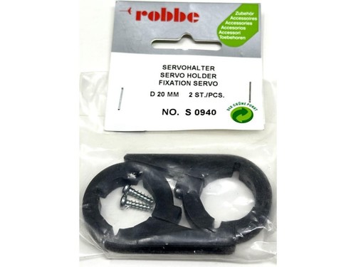 Support servo robbe 20mm - de,