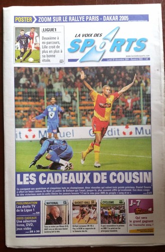 Voix des sports - la, 20/12/2004