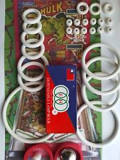 Kit complet caoutchouc(élastique,bille ampoules) FLIPPER   HULK GOTTLIEB  