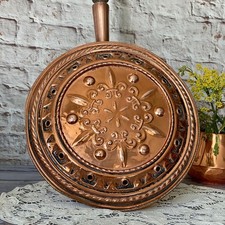 Poêle decorative en cuivre