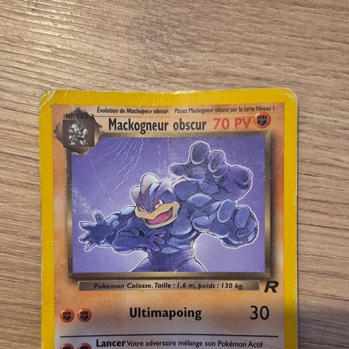 Pokémon jcc mackogneur obscur - jcc,