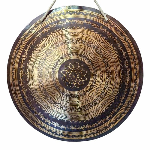 Gong tibétain fait main 18 - fait,