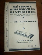 METHODE D'HARMONICA DIATONIQUE POUR SOLISTES ET JOUEURS INDIVIDUELS RODRIGUEZ