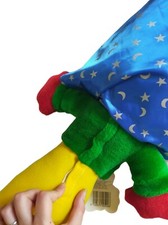 Peluche/automate vintage pour collection : Gino le magicien. CP international 