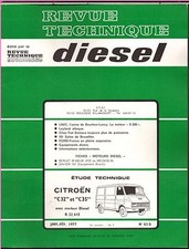 ▬►REVUE TECHNIQUE RTD CAMIONS CITROËN C 32 et C 35 MOTEUR DIESEL B 22/615