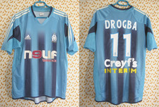 Maillot Olympique Marseille 2004 Drogba #11 Adidas Neuf Telecom OM Vintage - M