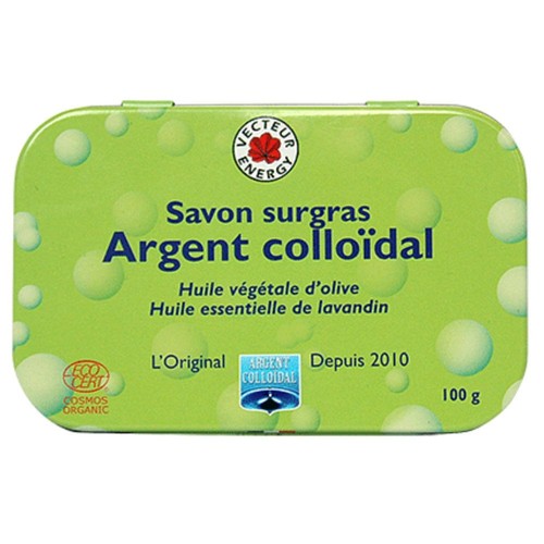 Savon surgras 100g argent - savon, l'argent