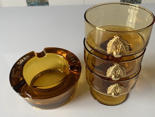 Coupes sur pied verre - verre, et