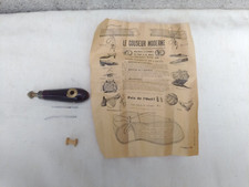 METIER DU CUIR - MACHINE A COUDRE A LA MAIN