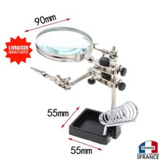 Loupe avec pince bras