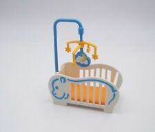 PLAYMOBIL MAISON MODERNE - Lit Blanc avec Mobile pour Bébé Chambre 4286