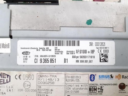 Autoradio origine bmw serie - d'origine,