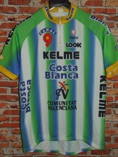 KELME COSTA BLANCA NALINI Maillot Bicyclette Cyclisme Tg. XXL