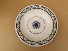 Ancienne Assiette en Faience Cul noir XVIIIe siècle très beau modèle