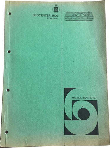 Manuel bang olufsen pour - olufsen,