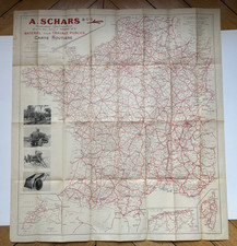 Carte routière France A