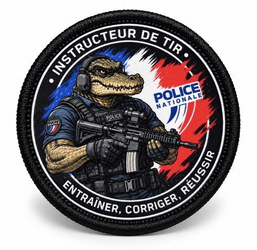 écusson instructeur tir - de,