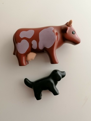 Playmobil 123 vache - 123, marron