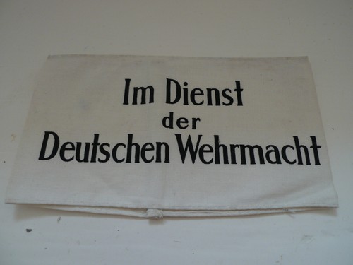 Ww2 brassard landser dienst - brassard, im
