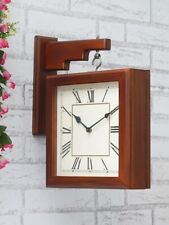 Horloge murale en bois